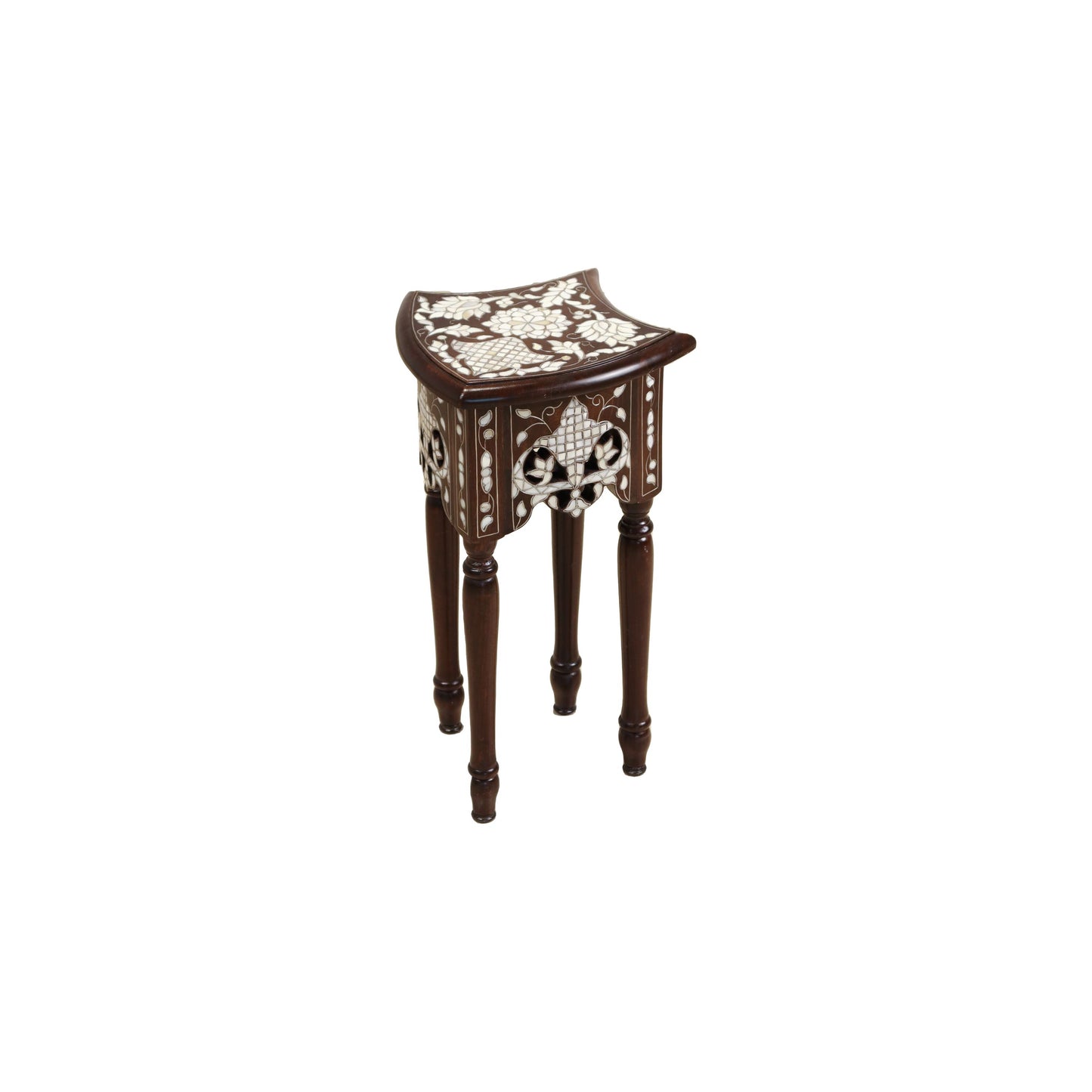 Contemporary Mother of Pearl Inlay 9-Piece Coffee Table Set