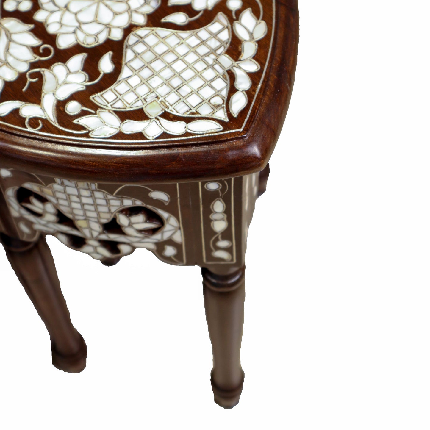 Contemporary Mother of Pearl Inlay 9-Piece Coffee Table Set